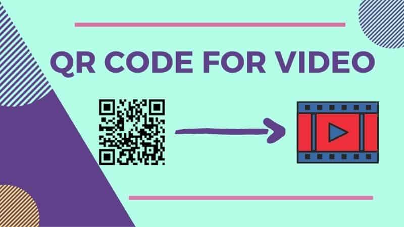 make a qr code for a video on a mac