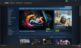 why is the top bar for steam on mac not working